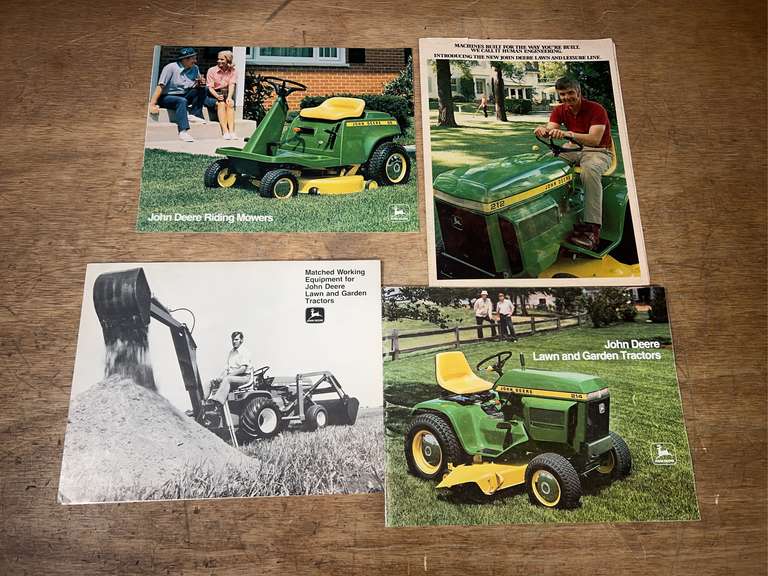 (4) John Deere L&G Sales Literature image