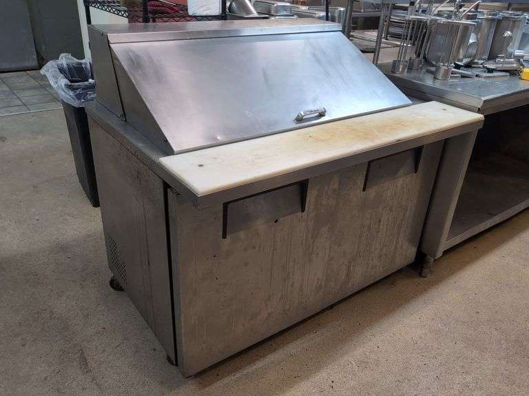 True Reach In Refrigerator - TSSU-48-18M-B image