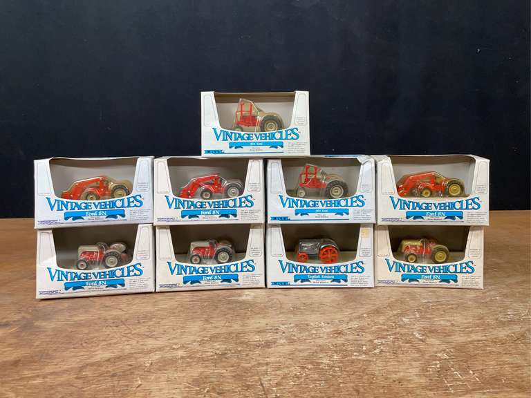(9) 1/43 Ford Tractors NIB Ertl image