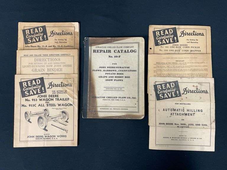 (7) John Deere Manuals image