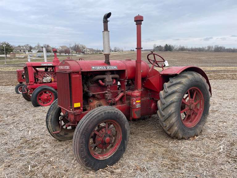 McCormick Deering W-30 Wide Front on Rubber image