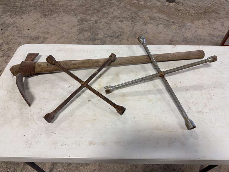 Pickaxe & (2) 4-Ways image