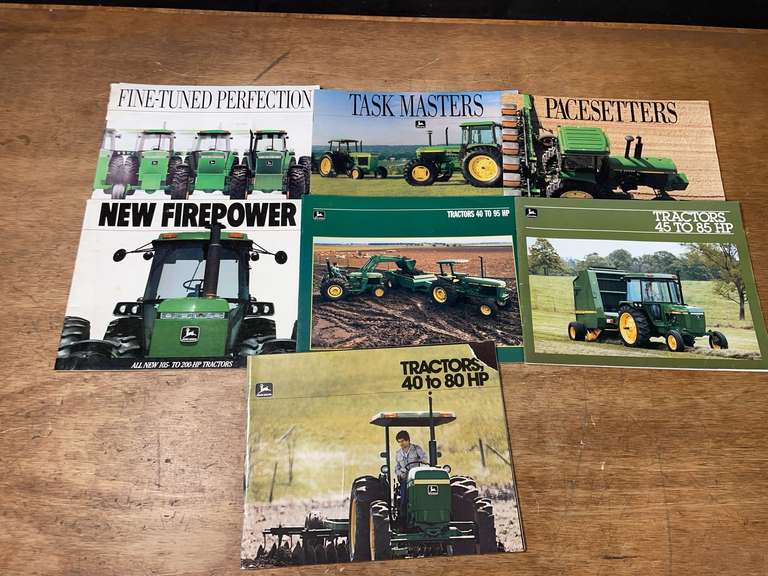 (7) John Deere Tractor Sales Literature image