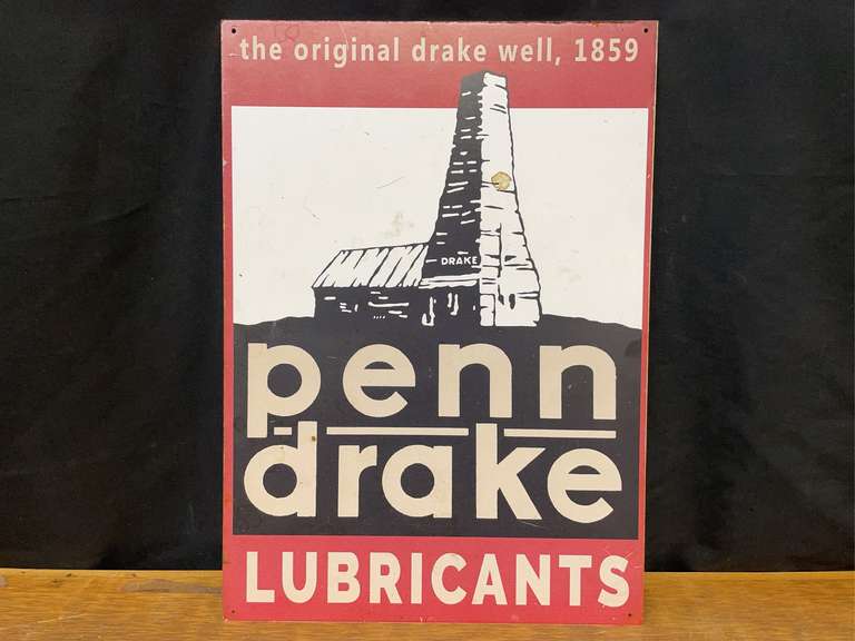 Penn Drake Lubricants SST Sign image