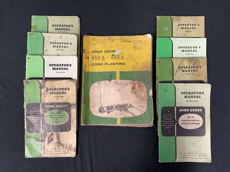 (7) John Deere Manuals image