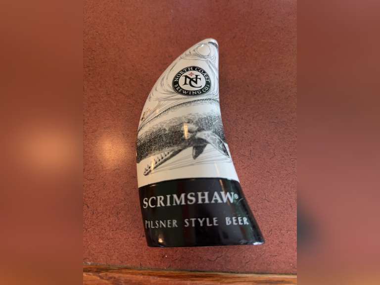 Scrimshaw Pilsner Beer Tap Handle image