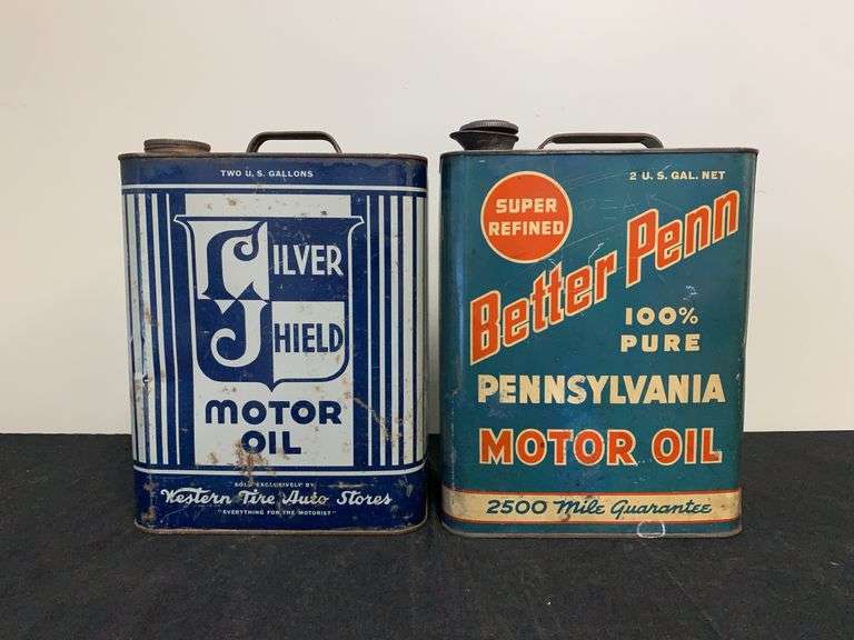 (2) Silver Shield + Better Pen Oil Cans image