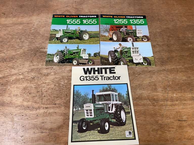 (3) Oliver-White Tractor Sales Literature image