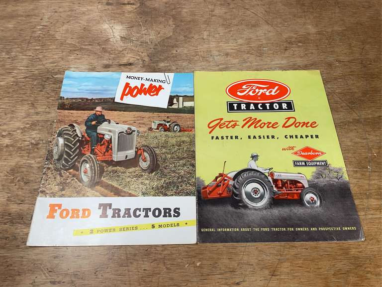 (2) Ford Tractor Sales Literature image