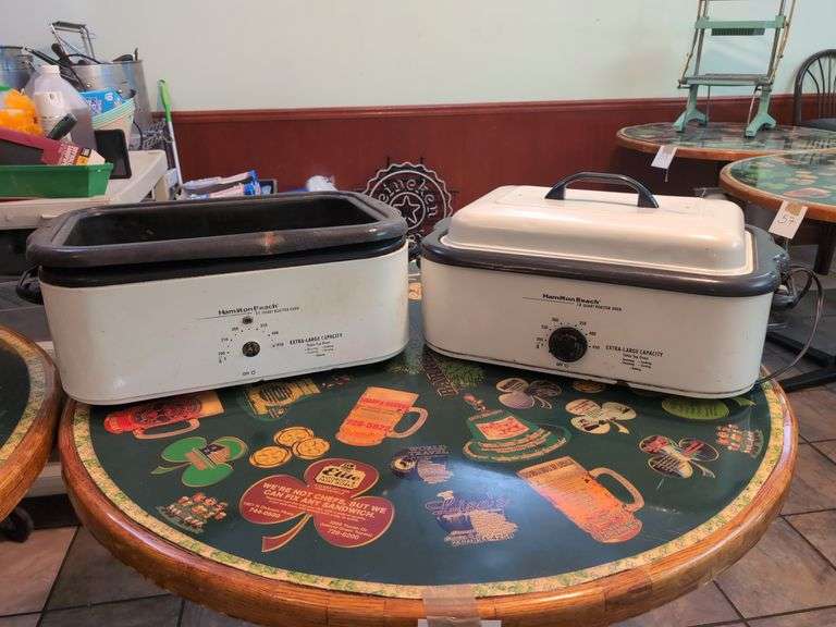 (3) Hamilton Beach - 18 Qt Roaster Ovens image