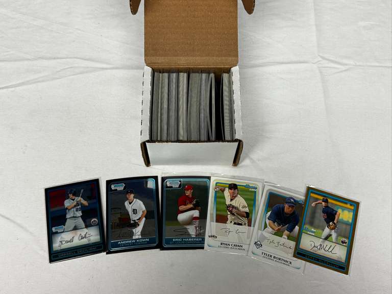 200ct. Box of Baseball Bowman/Chrome Rookies & Stars image