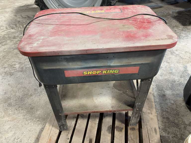 Shop King Parts Washer. Has fluid in it. image