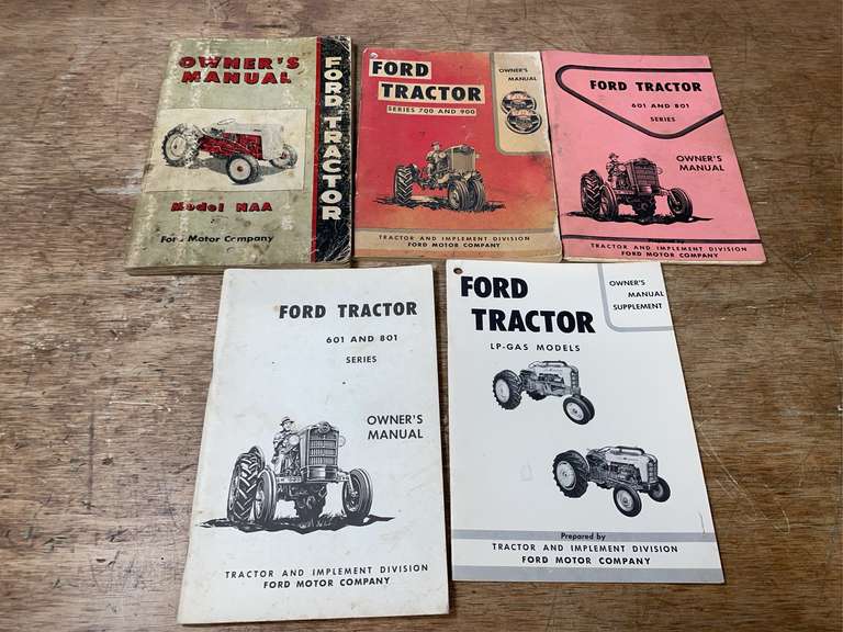 (5) Ford Tractor Manuals image