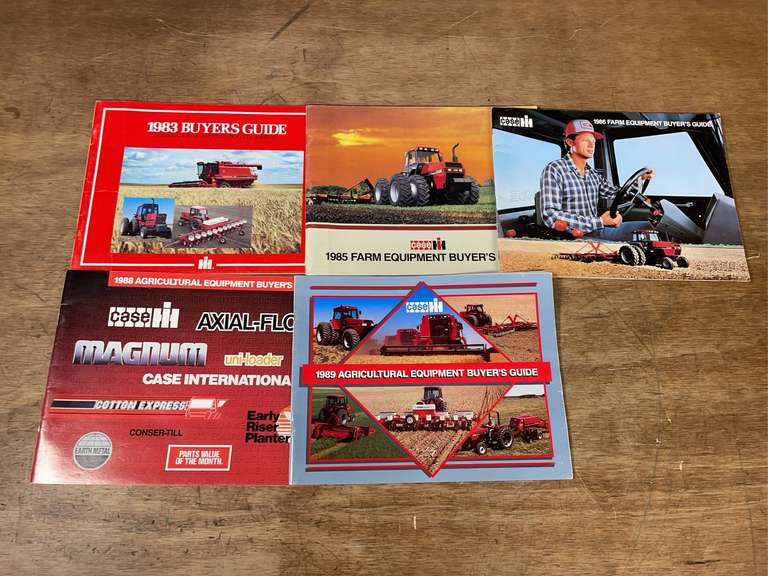 (5) IH + Case-IH Buyers Guides image