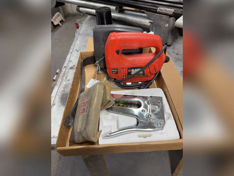 (2) Jig Saws and (2) Staple Guns image