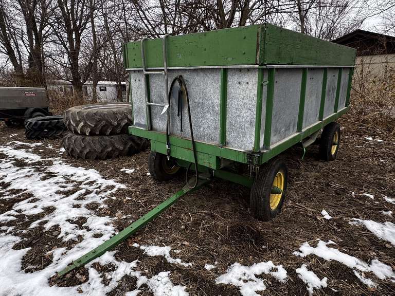Heider 12' Box Wagon on John Deere Running Gear image