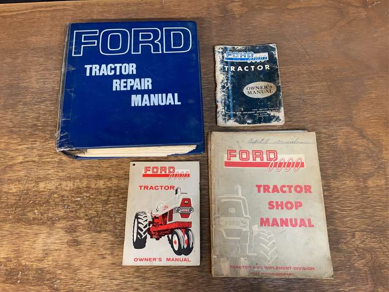 (4) Ford Tractor Manuals image
