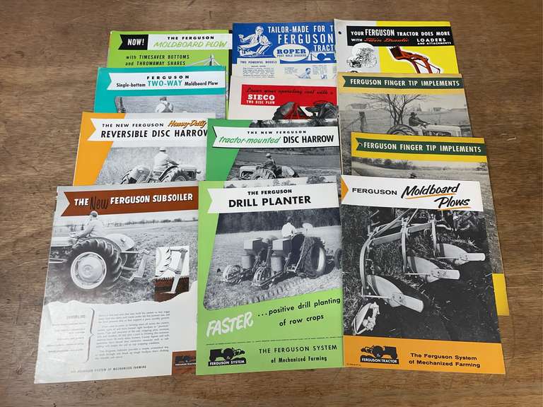 (12) Ferguson Implement Sales Literature image