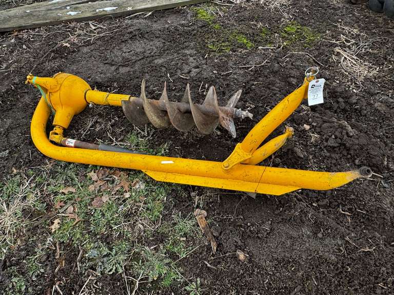 12" PTO 3-pt Post Hole Digger image