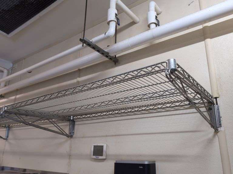(3) Metro HD Wall Racks - 4 ft x 1.5 ft image