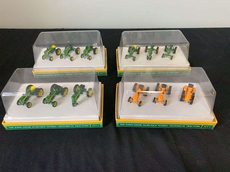 (4) 1/64 John Deere Tractor Sets Ertl image