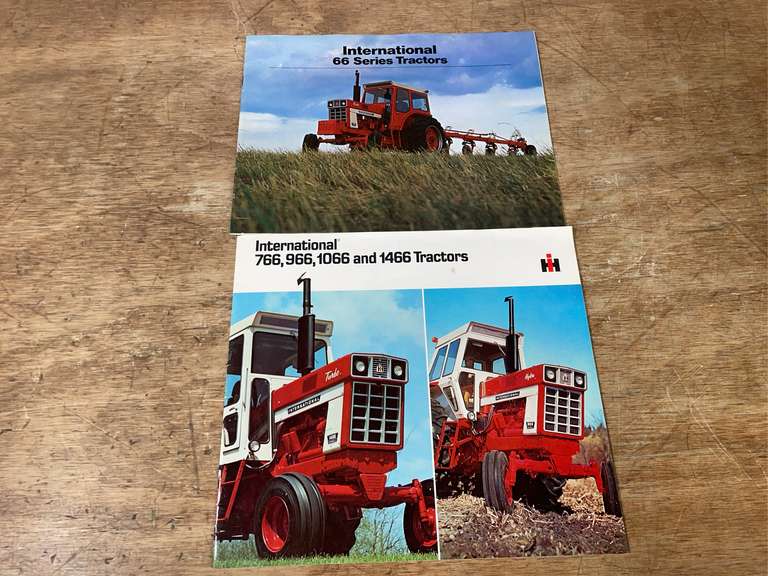 (2) IH 66 Series Tractor Sales Literature image