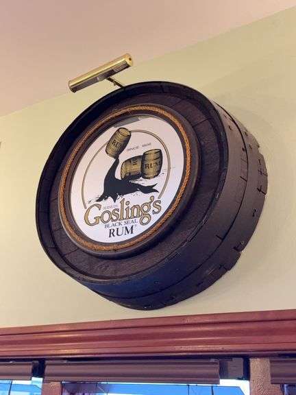 Goslings Black Rum on a 24” Barrel image