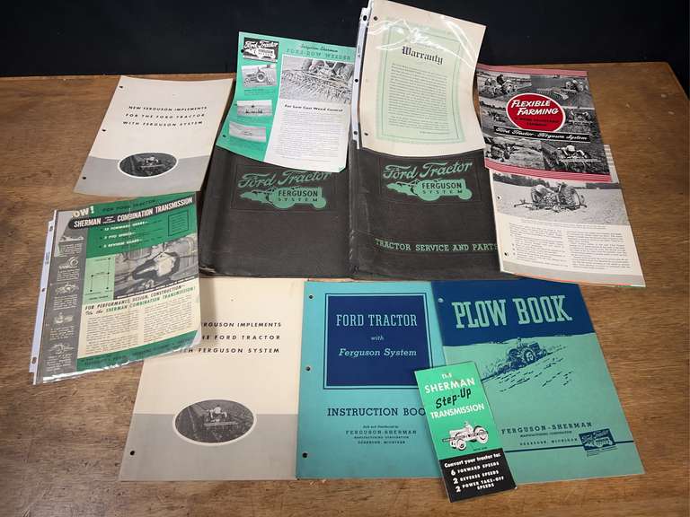 (12) Ford Ferguson Literature image