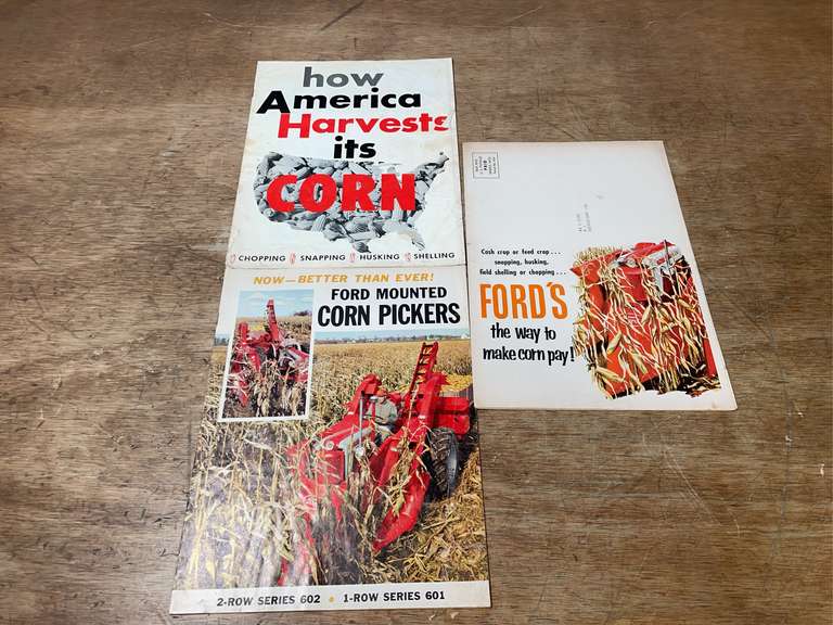 (3) Ford Corn Picker Sales Literature image