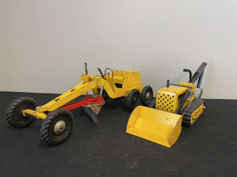 (2) Crawler Backhoe + Grader image
