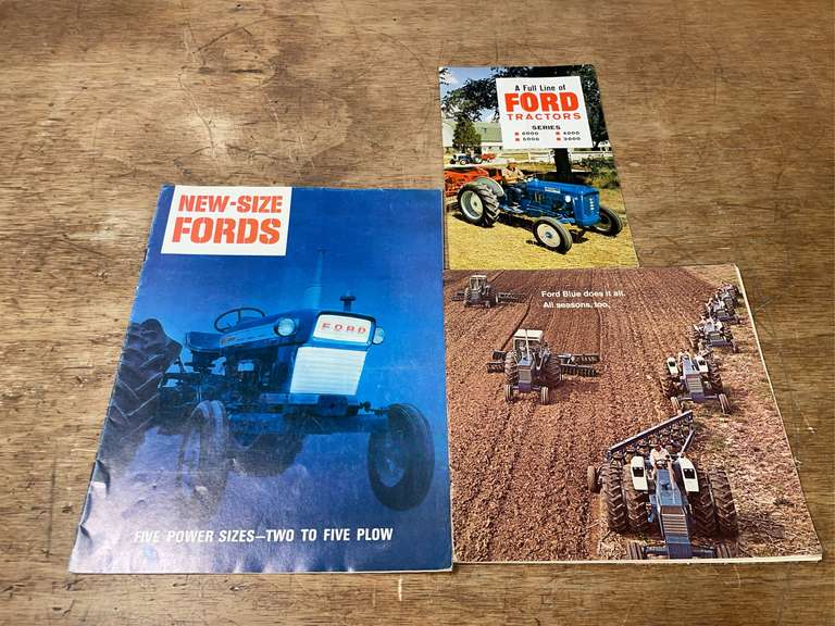 (3) Ford Tractor Sales Literature image