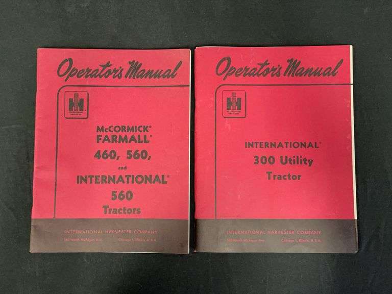 (2) IH Tractor Manuals image