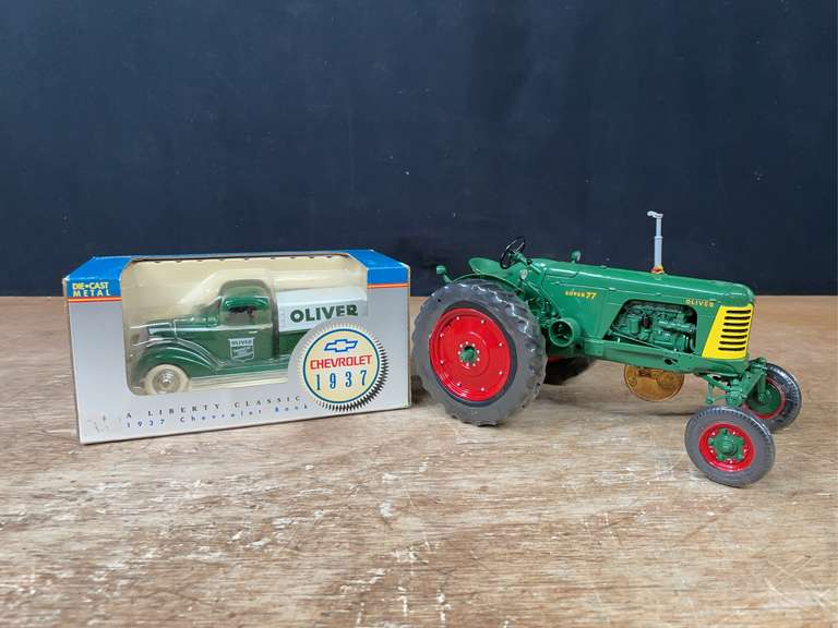(2) 1/16 Oliver Super 77 Precision + Truck Bank image