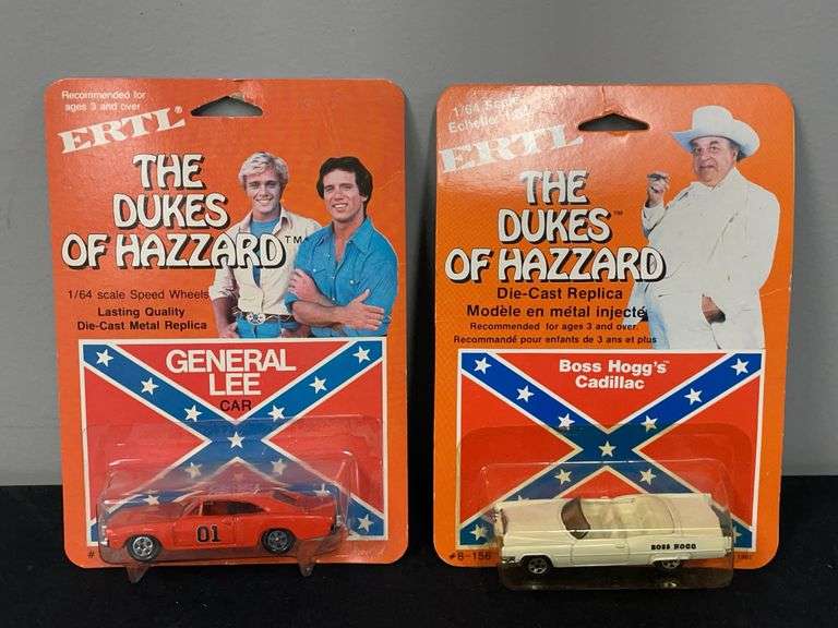(2) 1/64 Dukes of Hazzard Cars NIB Ertl image
