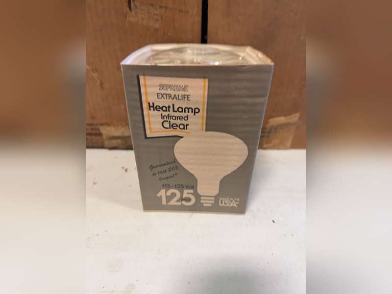 (38) 125 Watt Infrared Bulbs image