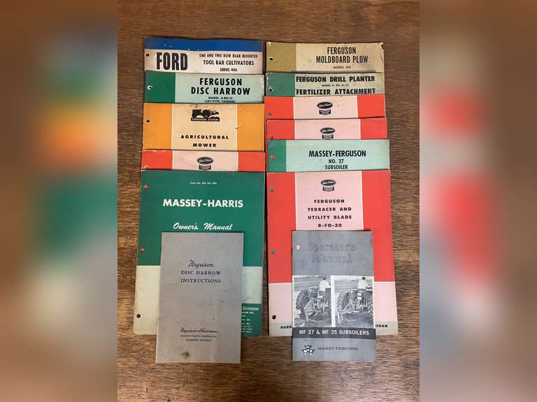 (13) Ford, Ferguson, MH, MF Manuals image