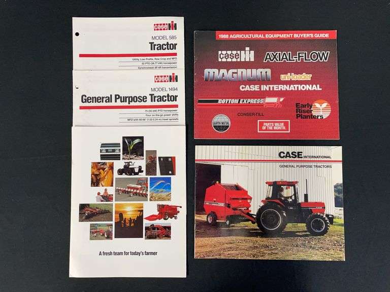 (5) Case-IH Sales Literature image
