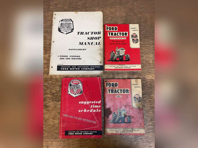 (4) Ford Tractor Manuals image