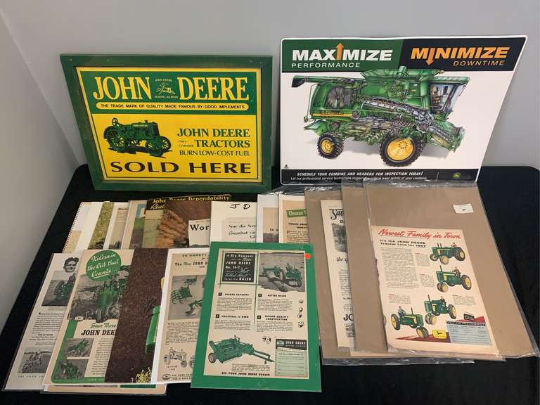 John Deere Signs + Ads image
