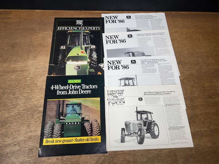(6) John Deere Sales Literature image