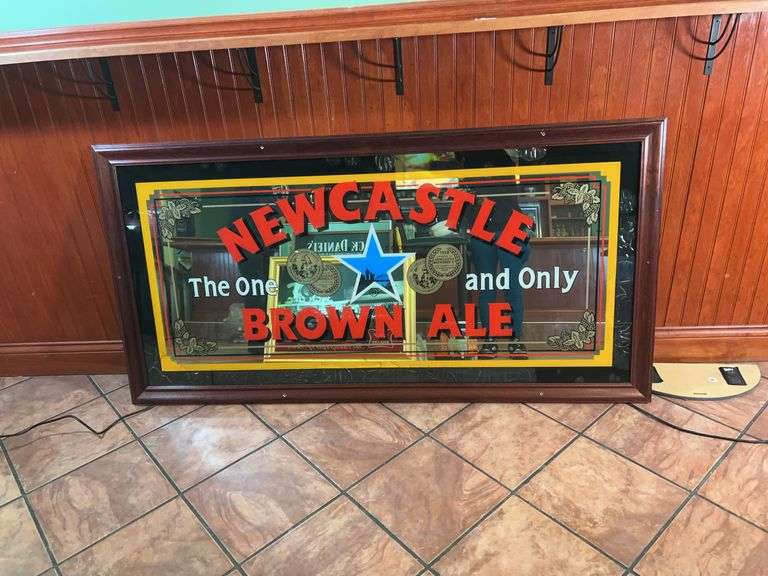 Newcastle Brown Ale The One And Only Sign image