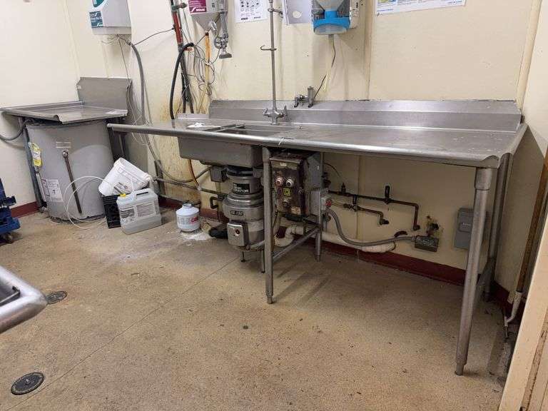 Commercial Dishwasher Set UP - No Dishwasher image