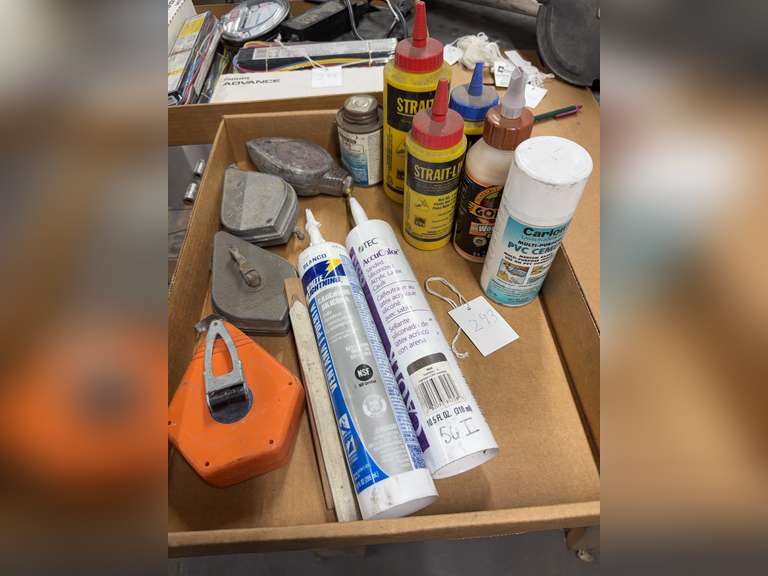 Chalk Lines, Chalk, & Caulk image