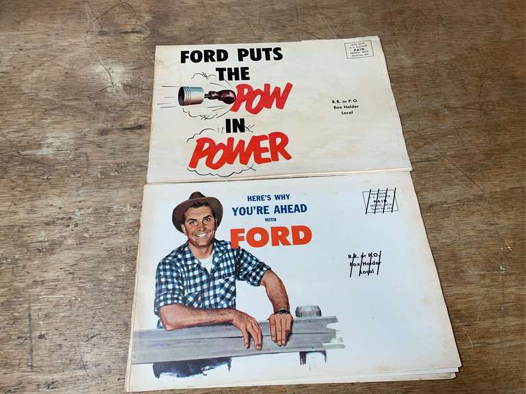 (2) Ford Tractor Sales Literature image