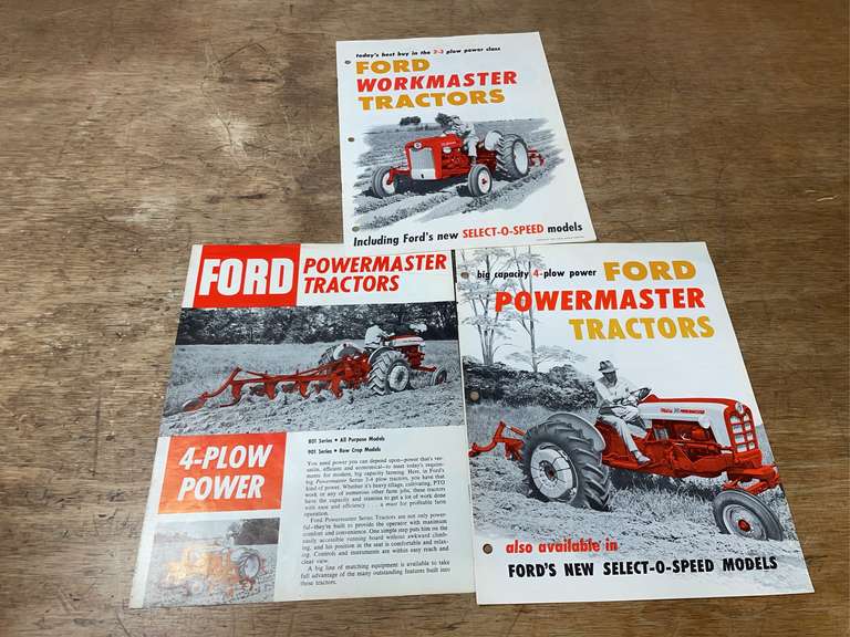 (3) Ford Tractor Sales Literature image