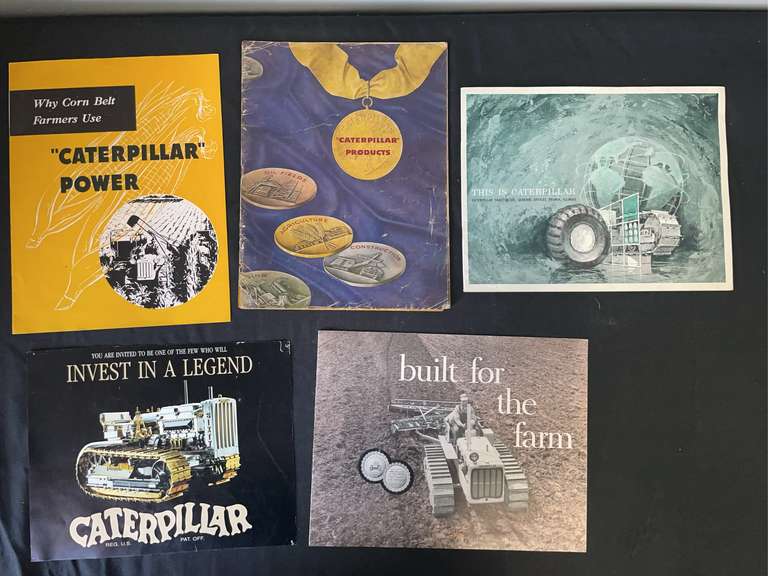 (5) Caterpillar Sales Literature image