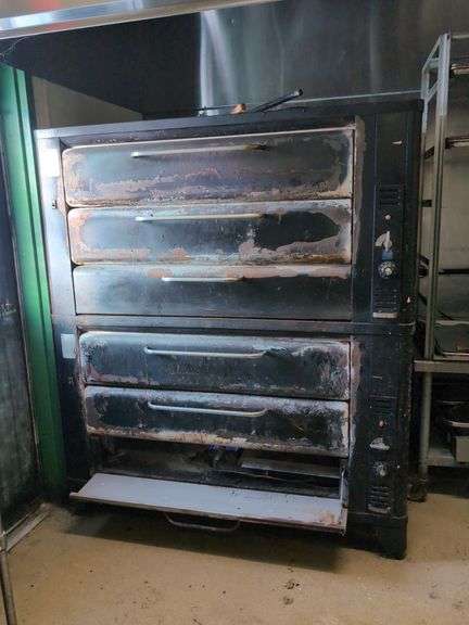 BLOGANT - Double Stacked Commercial Pizza Oven - image