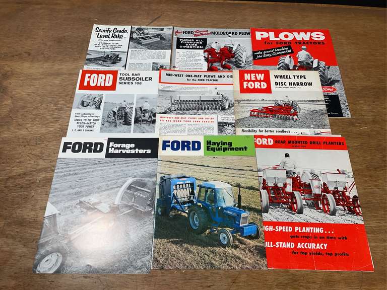 (9) Ford Implement Sales Literature image