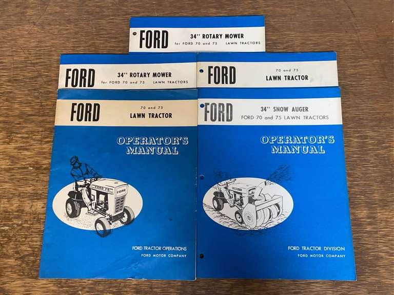 (5) Ford L&G Manuals image