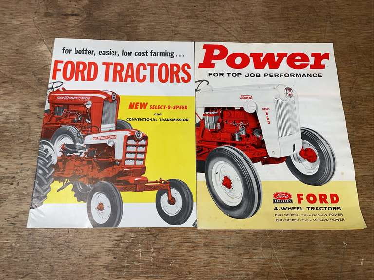 (2) Ford Tractor Sales Literature image